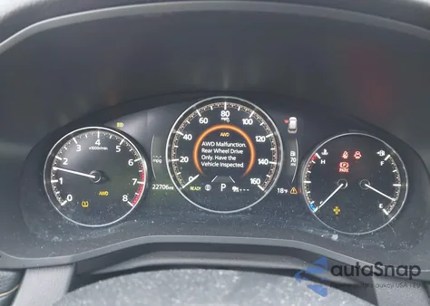 2024 Mazda Cx-90 3.3 Turbo Preferred from USA, damaged, VIN JM3KKBHD4R1184895